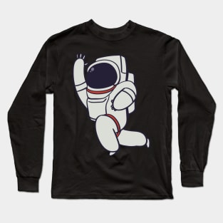 Astronaut Clipart Astronaut Design Long Sleeve T-Shirt